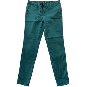 Women's 41 Hawthorn Forest Green Ankle Pants Size 8